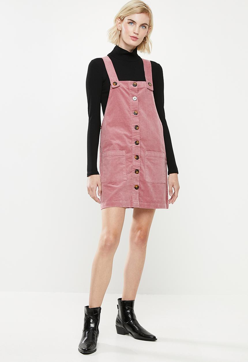 Jacqueline de Yong - Era overall dress - nostalgia rose