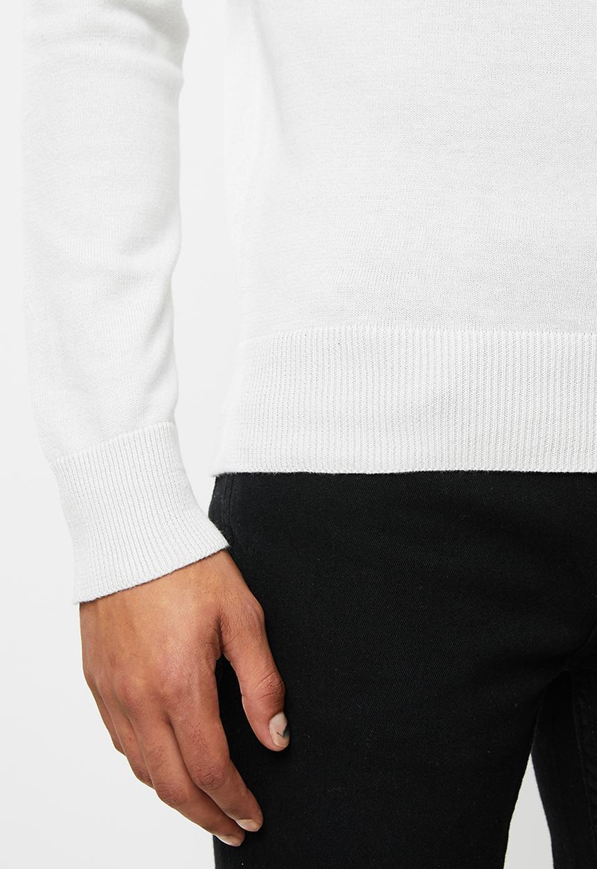 Brave Soul - Turtle knitwear - grey