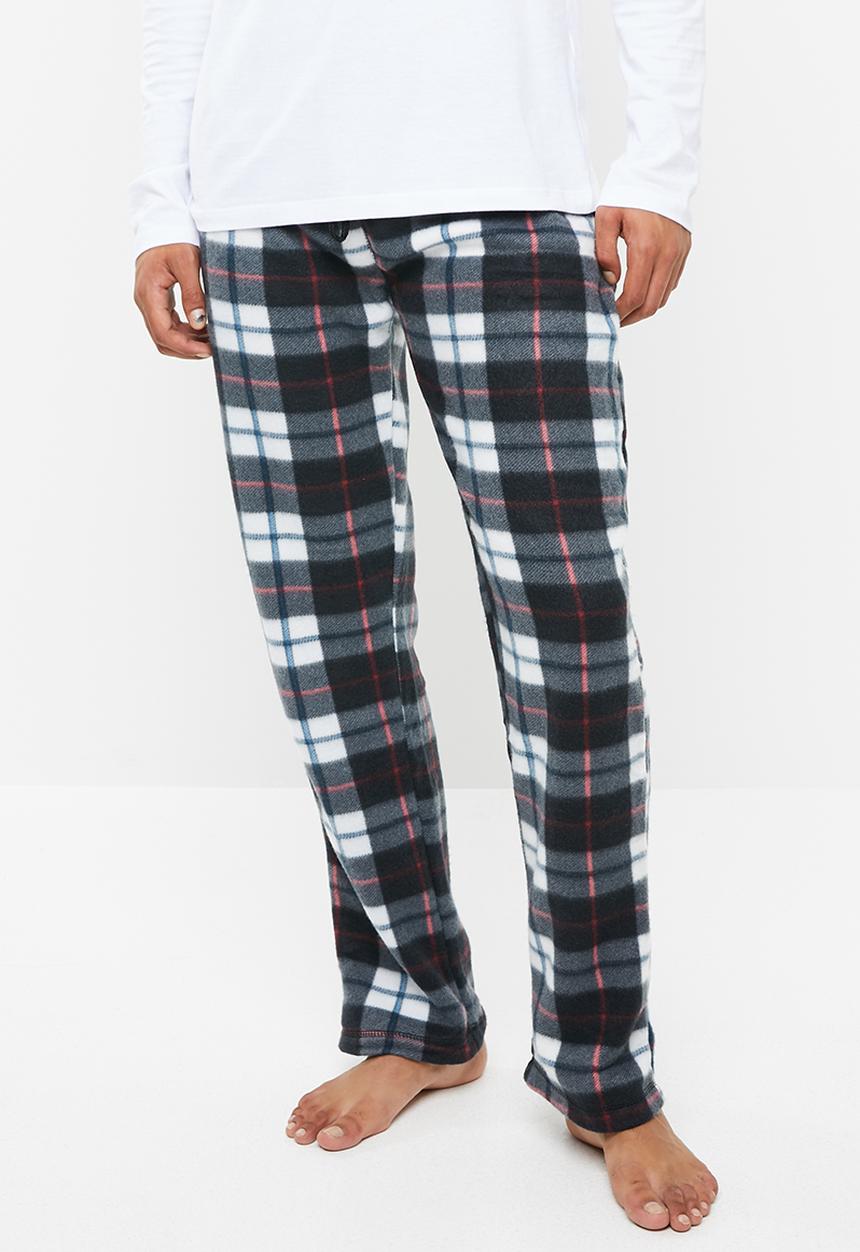 Brave Soul - Alfie fleece lounge pants - multi 
