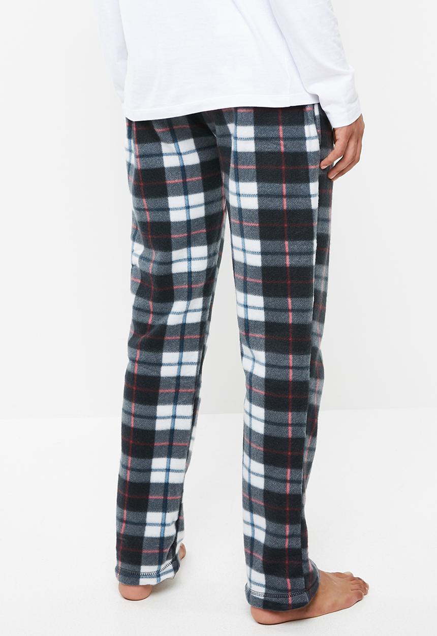 Brave Soul - Alfie fleece lounge pants - multi 
