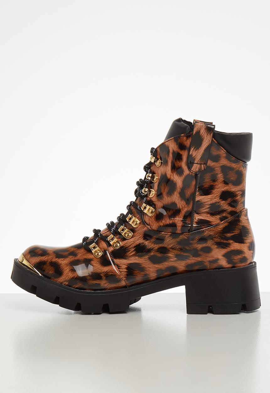 Footwork - Harriet boot - black & brown