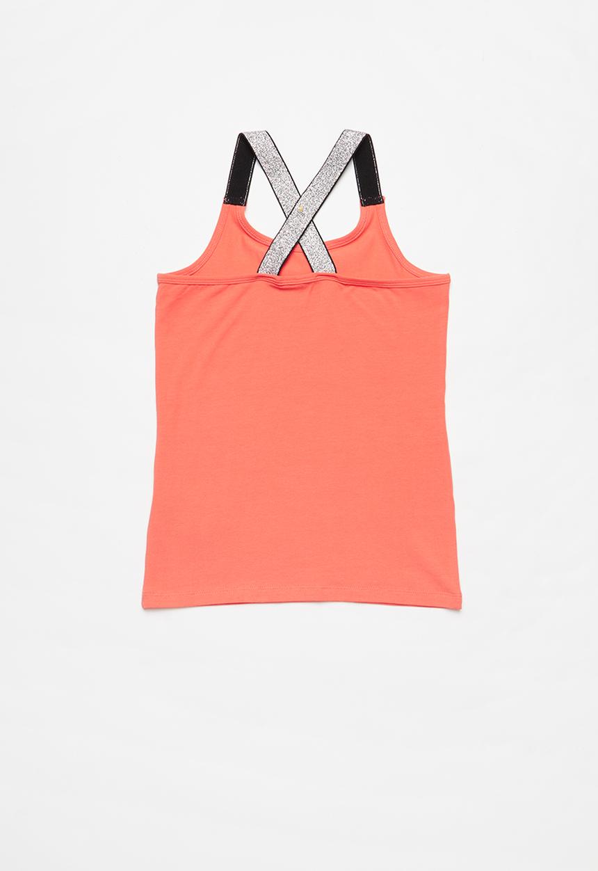 Name It - Als xsl racer tank top - coral