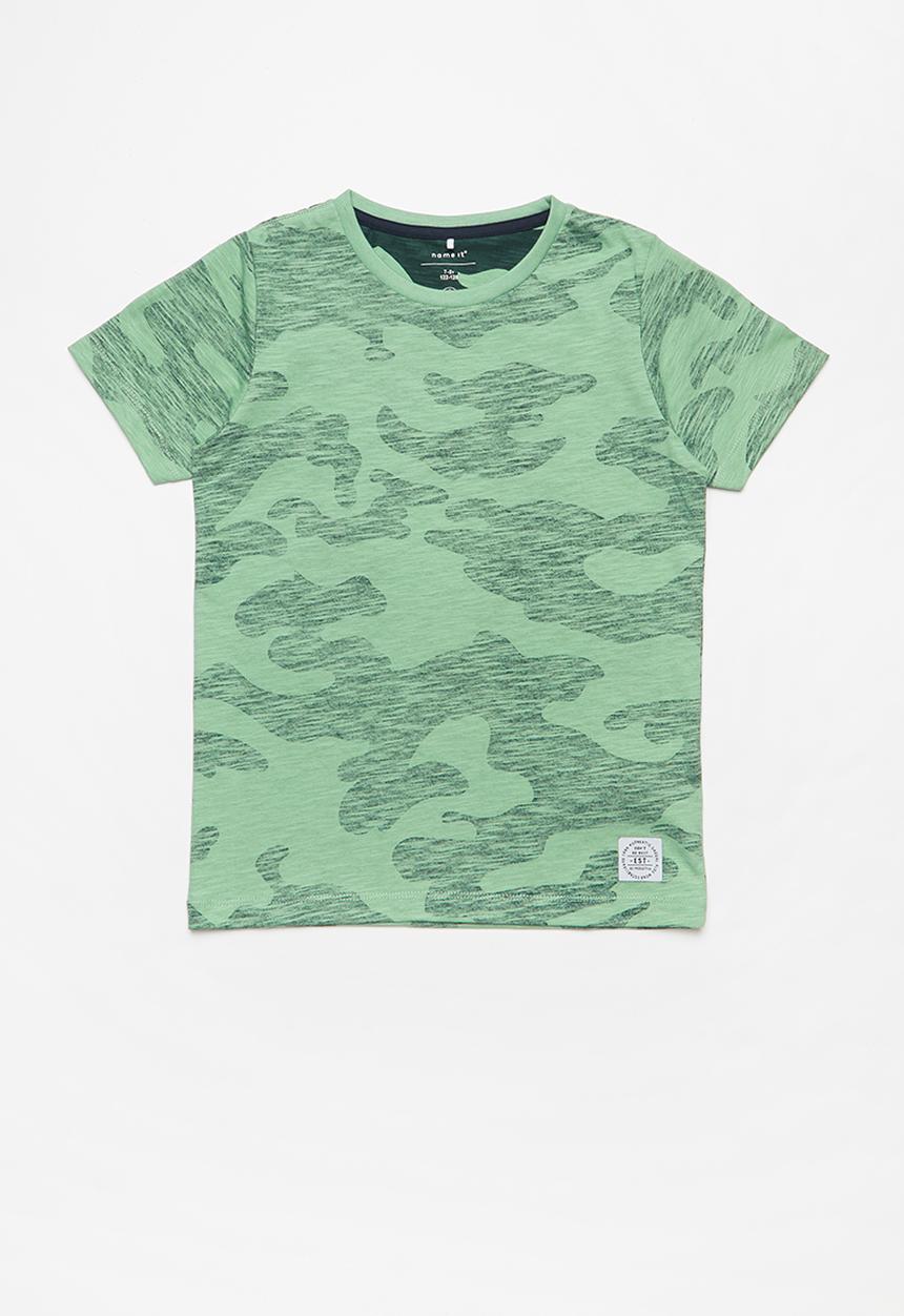 Name It - Niam short sleeve top - green