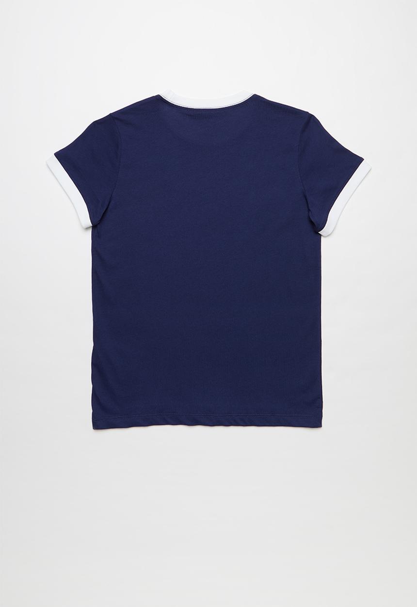 Nike - Nike air logo ringer tee - navy
