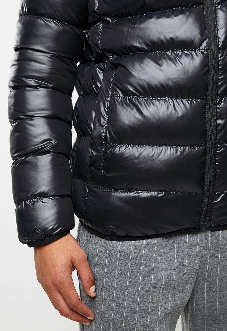 Brave Soul - Moritzshine puffer jacket - black