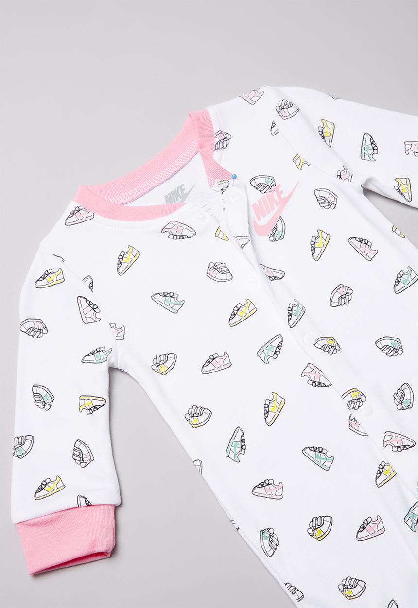 Nike - Nkn cortez all over print footed coverall - multi