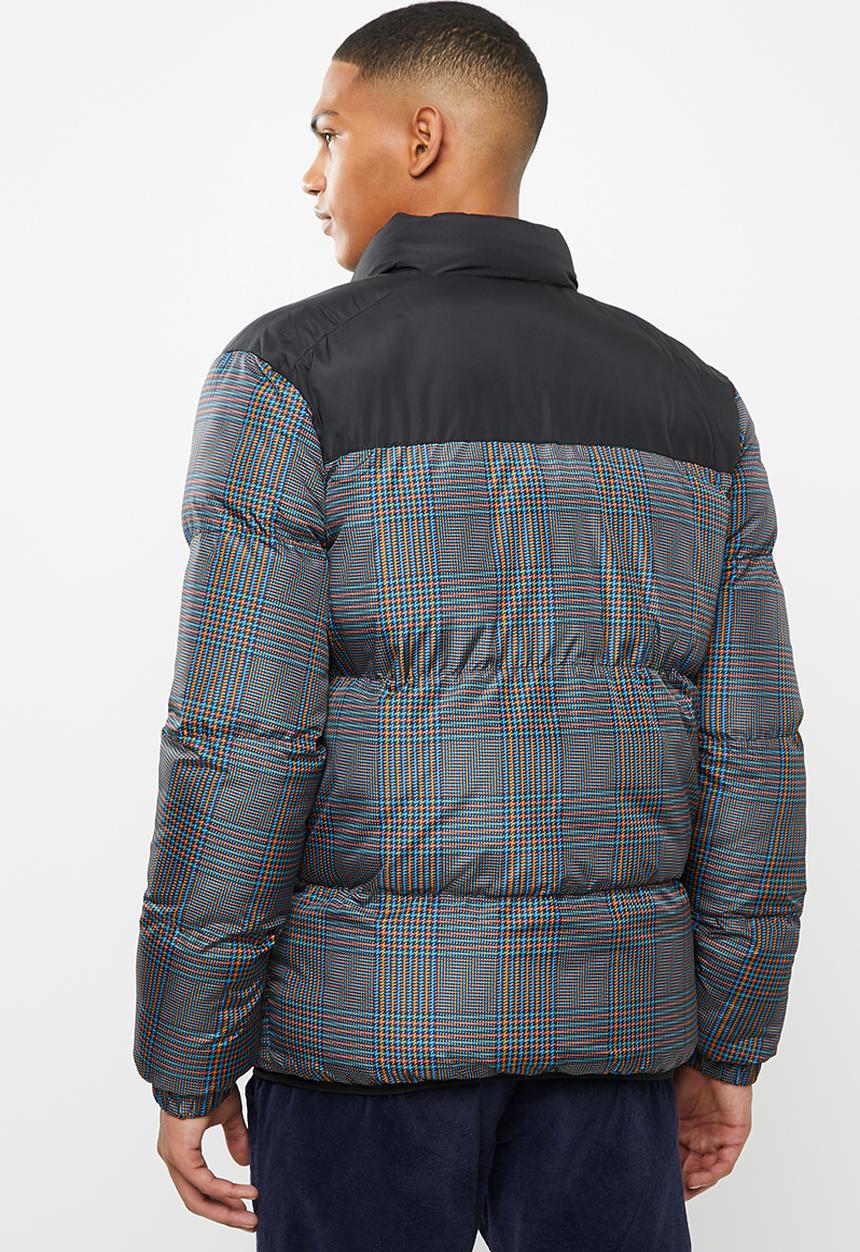 Brave Soul - Leonard puffer jacket - black