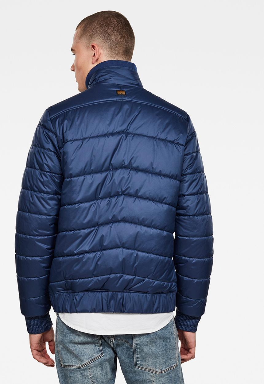 G-STAR - Meefic quilted overshirt - blue