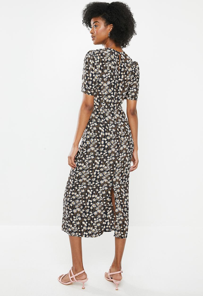 Glamorous - Daisy midi tea dress - multi