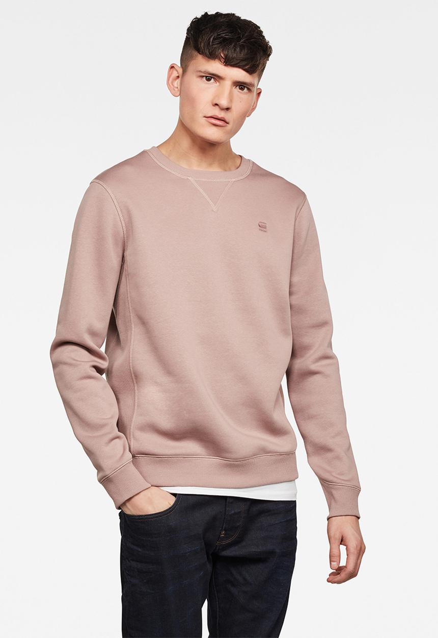 G-STAR - Premium core sweater - dusty pink 