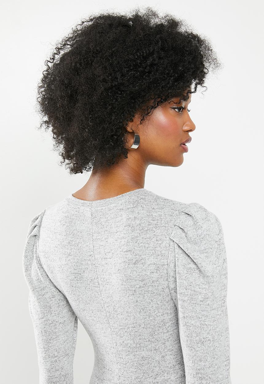 Blake - Cut and sew mini dress - grey