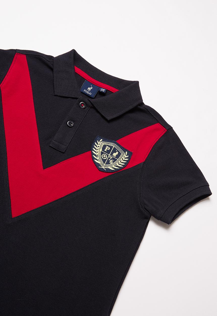 POLO - Justin numerical golfer - navy
