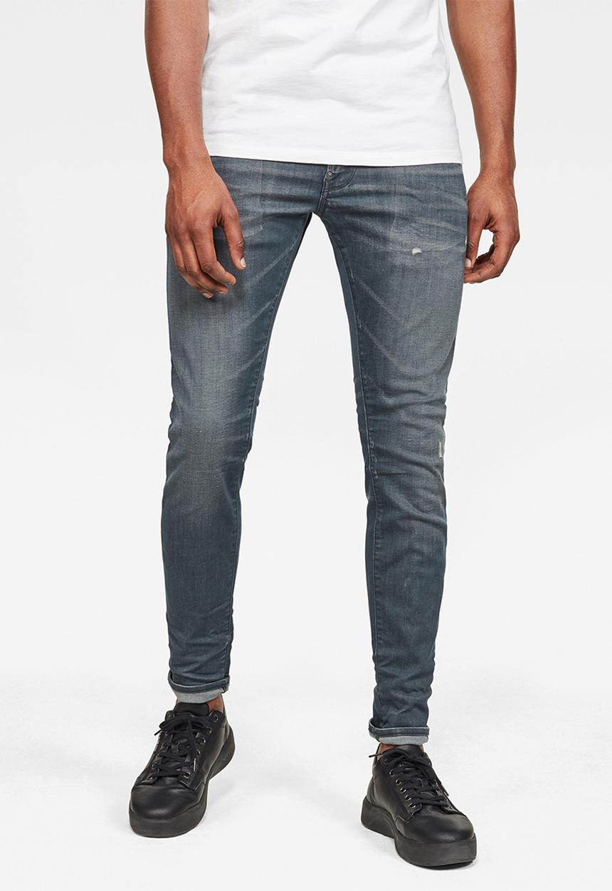 G-STAR - Revend skinny jeans - grey