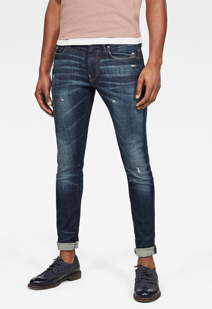 G-STAR - Revend skinny jeans - dark blue 