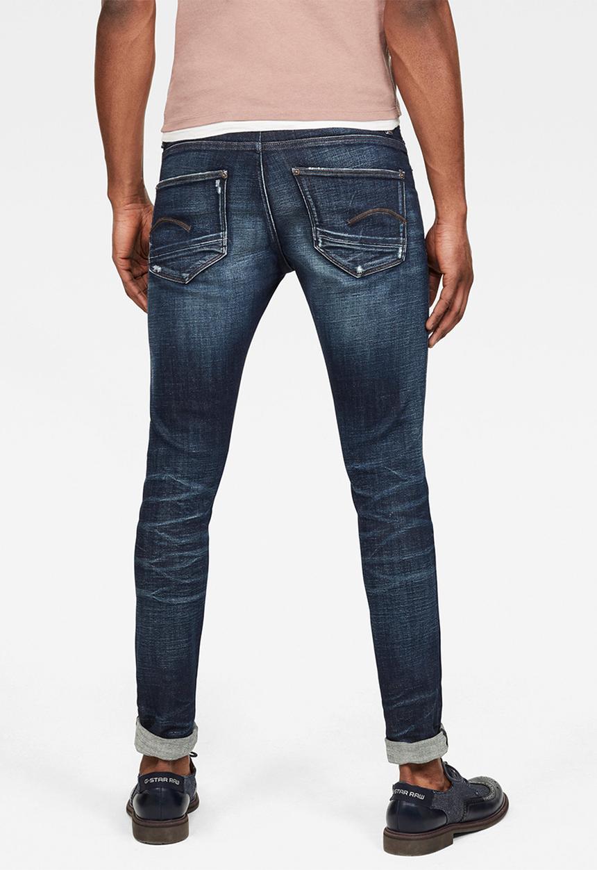 G-STAR - Revend skinny jeans - dark blue 