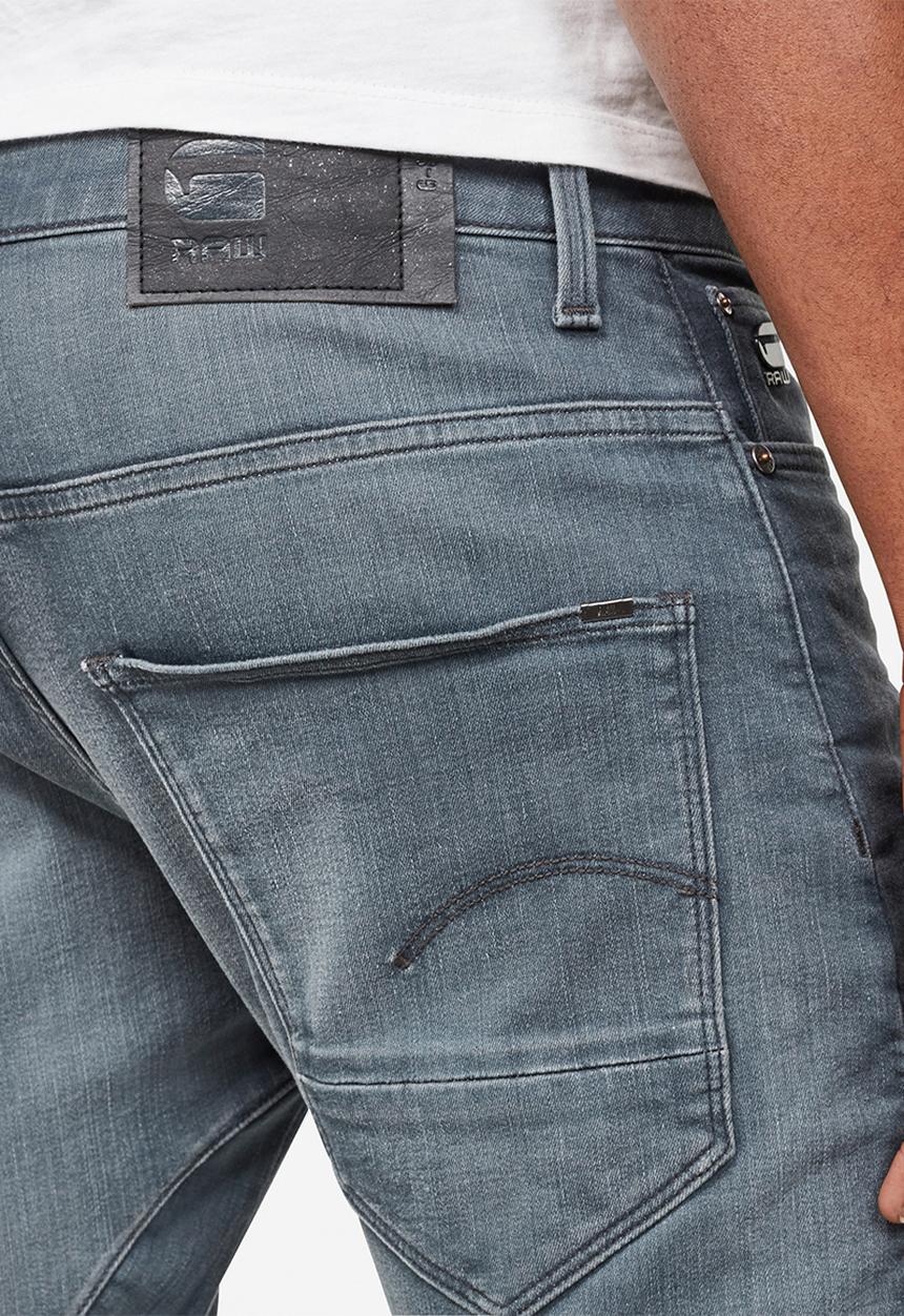 G-STAR - Arc 3D slim jeans-wess grey superstretch - grey
