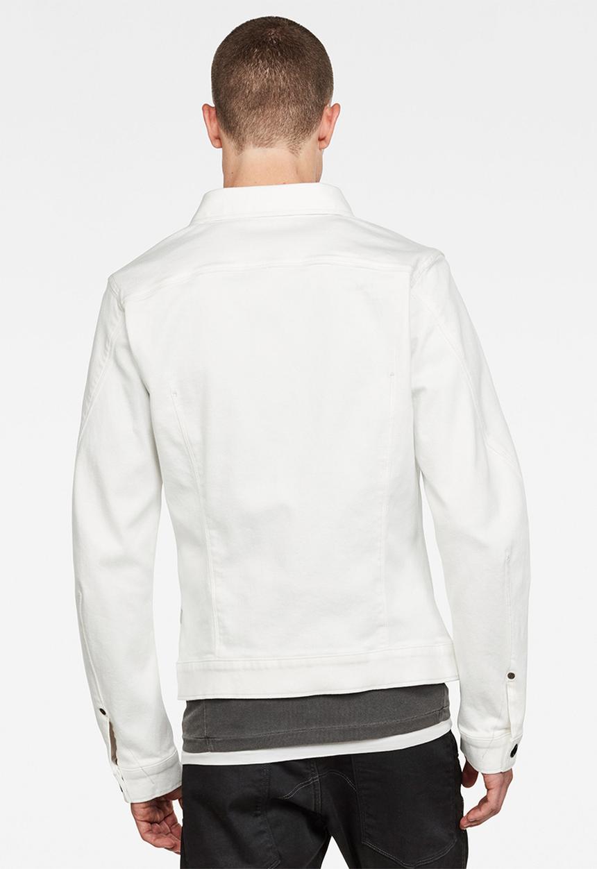 G-STAR - Arc 3D slim fit jacket - off white