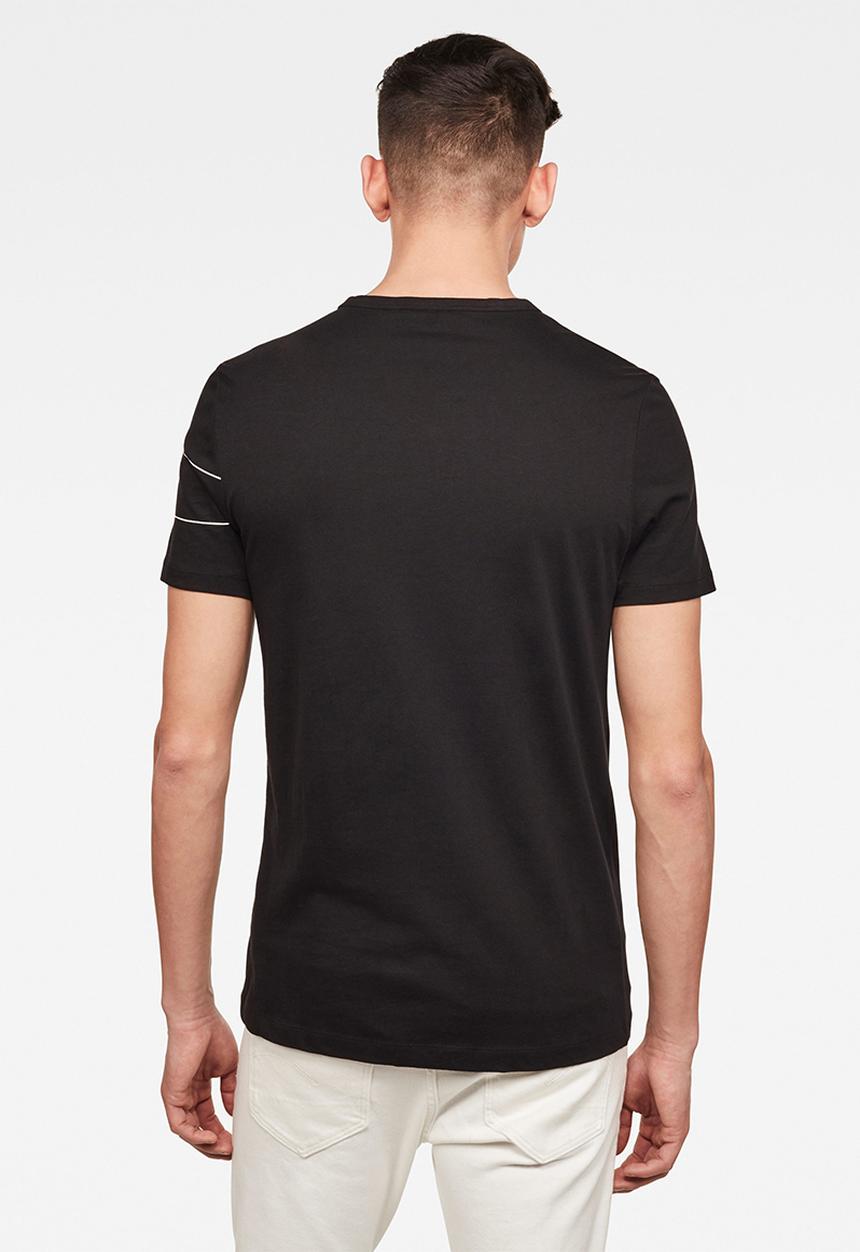 G-STAR - One gr slim short sleeve tee - black