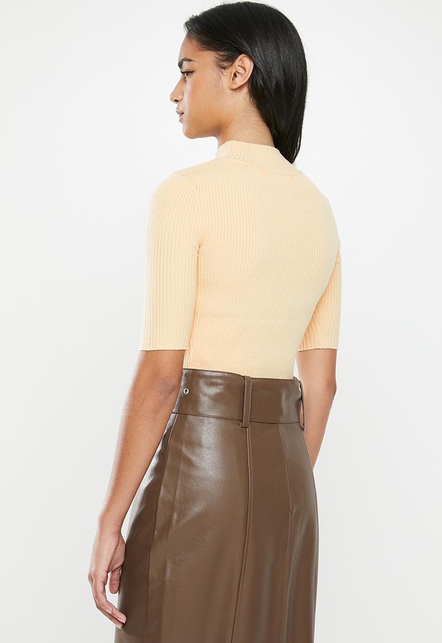 Glamorous - Petite high neck knit - neutral