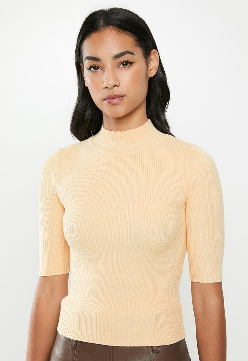 Glamorous - Petite high neck knit - neutral