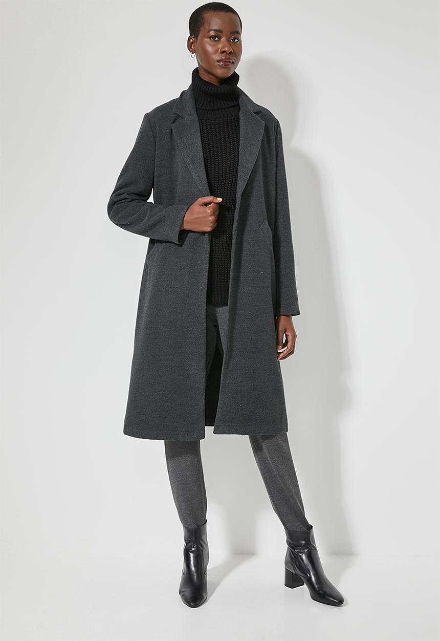 Superbalist - Single breasted unlined blazer coat - grey