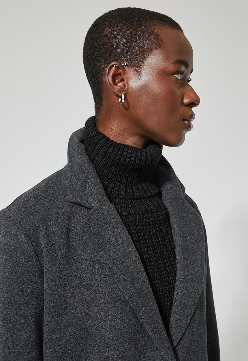 Superbalist - Single breasted unlined blazer coat - grey