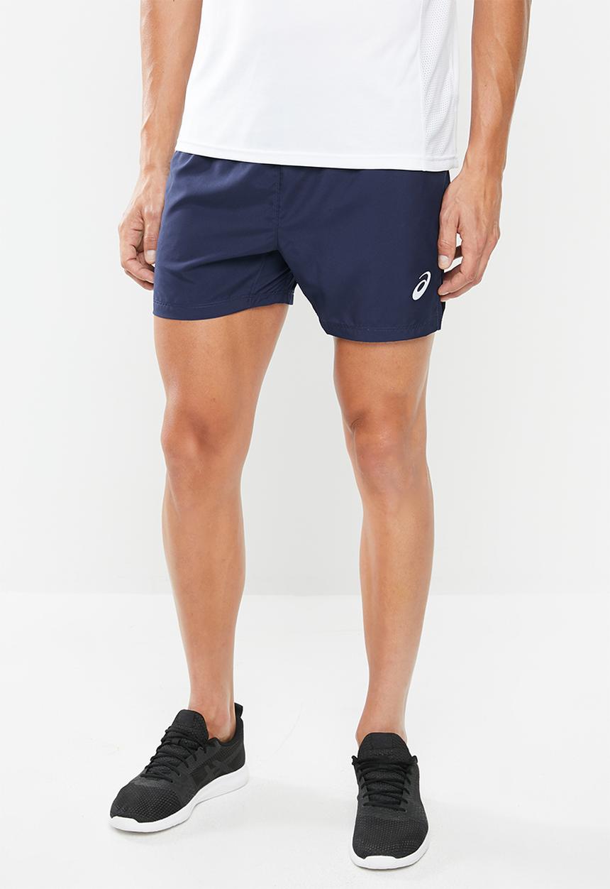 ASICS - Silver 5inch shorts - navy