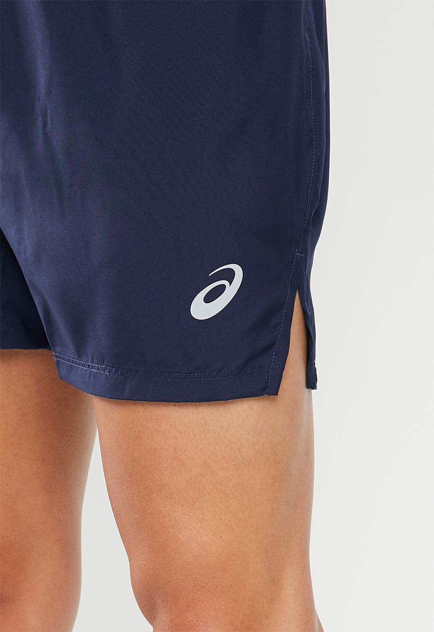 ASICS - Silver 5inch shorts - navy