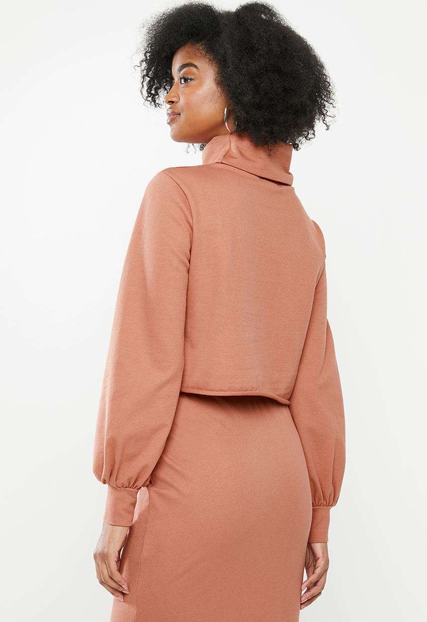 Glamorous - High neck sweat- cream
