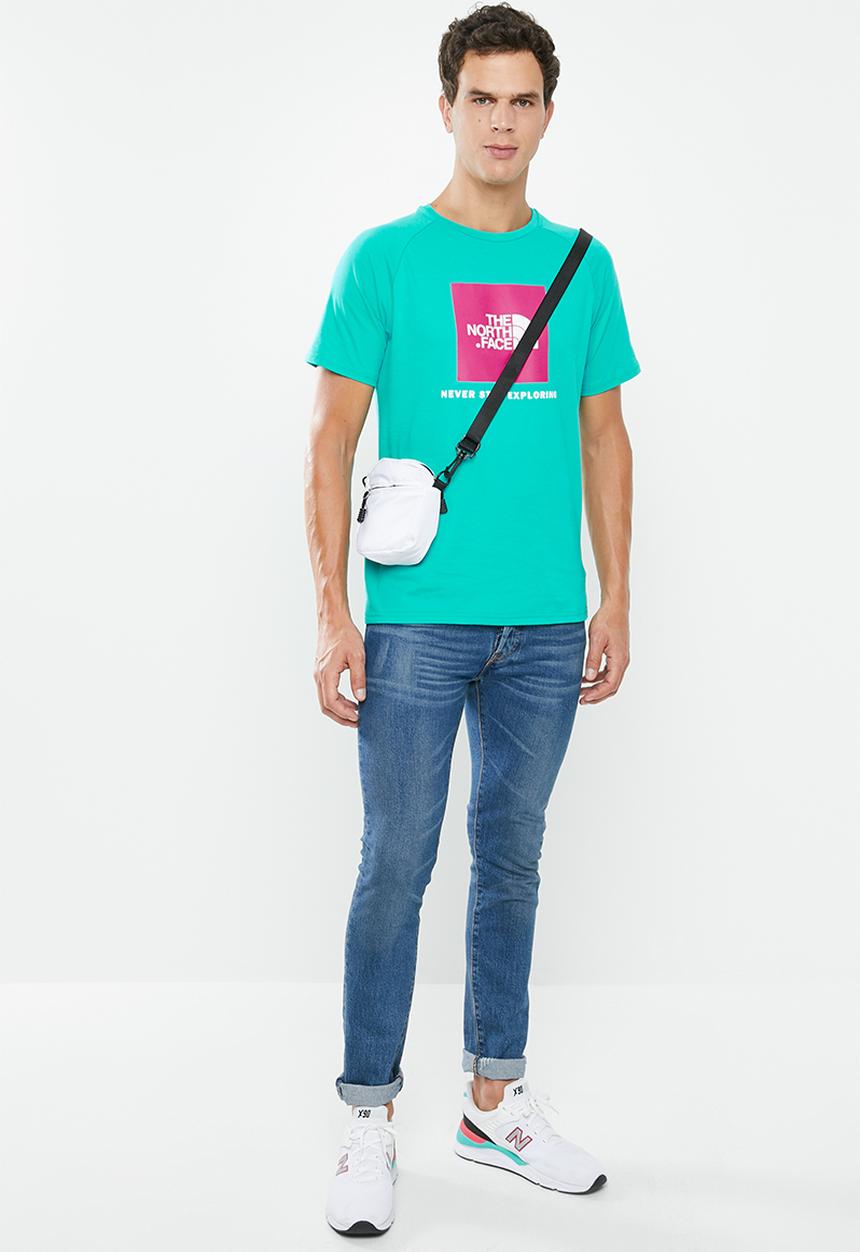 The North Face - Redbox raglan short sleeve tee - green