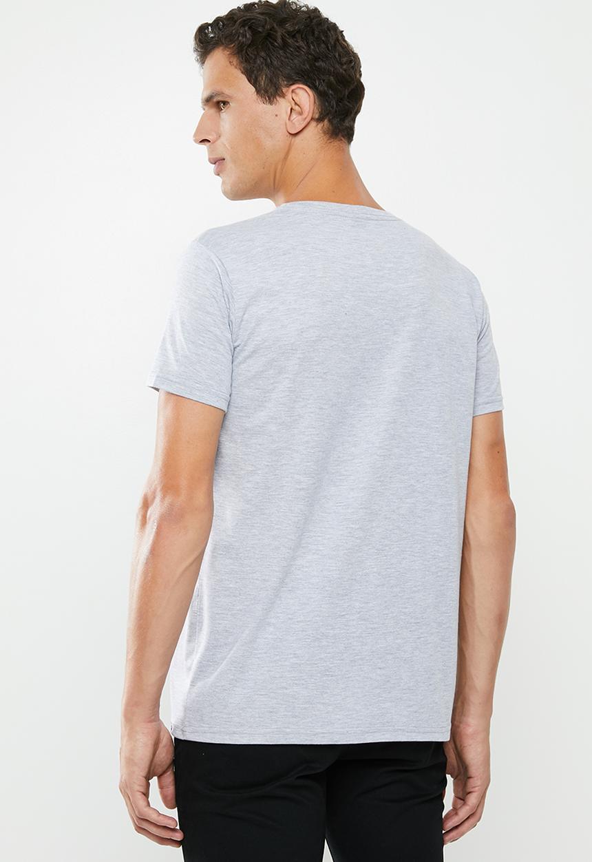 O'Neill - Jacks base v-neck short sleeve tee - grey