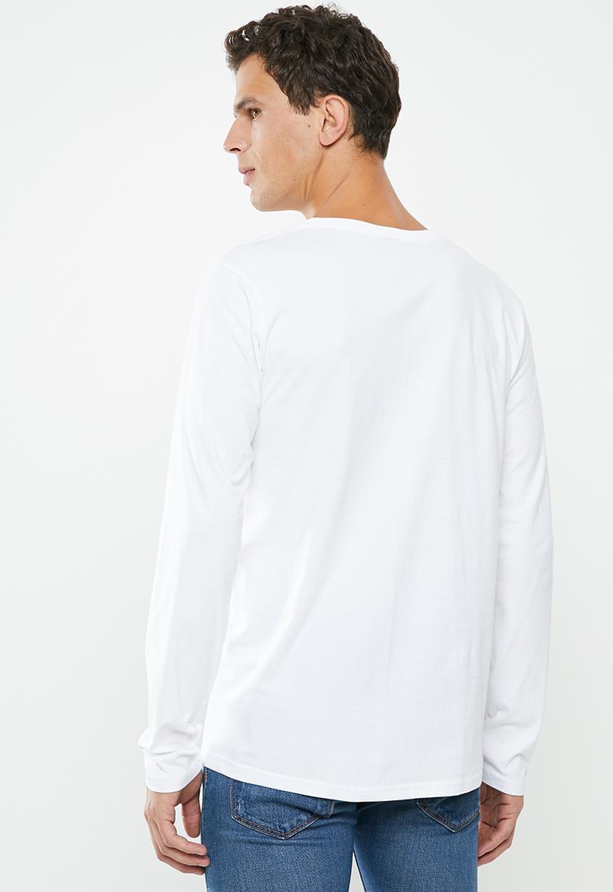 O'Neill - Locked up long sleeve tee - white