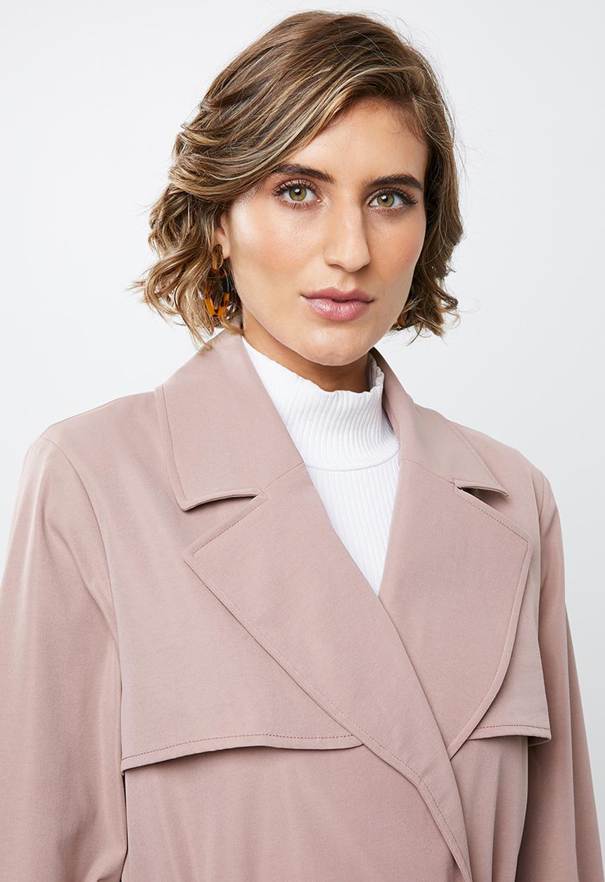 edit - Classic trench - pink