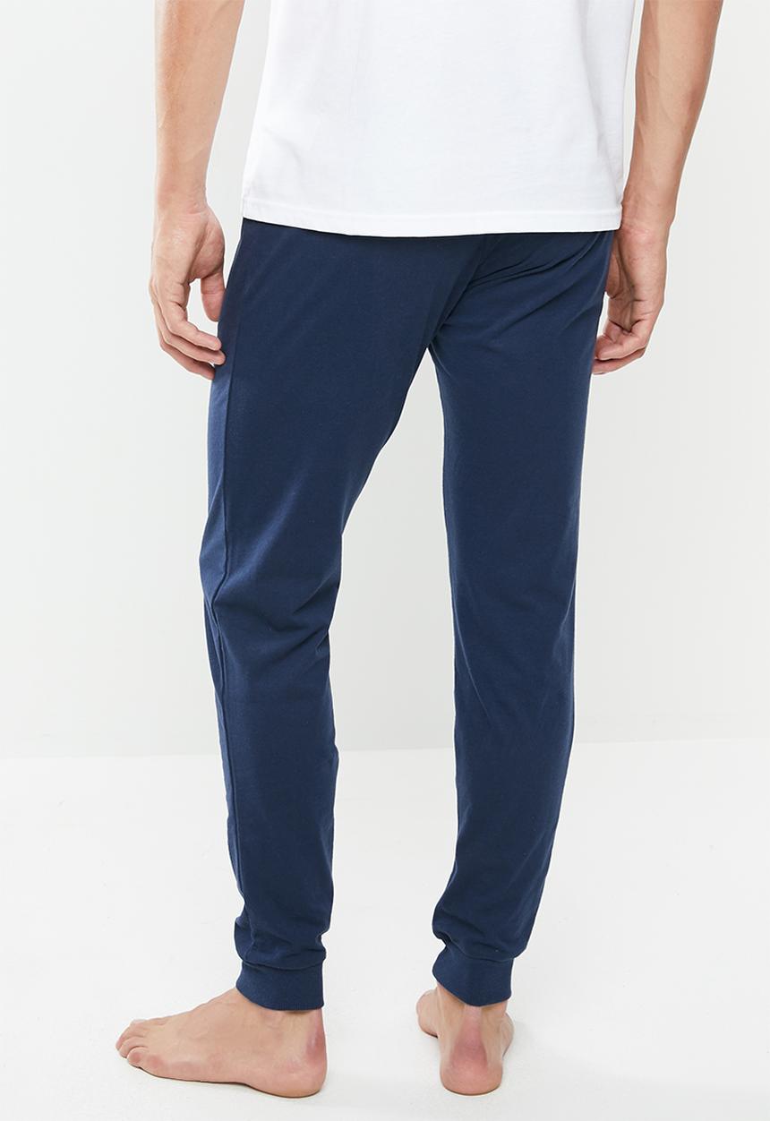 Tommy Hilfiger - Cuff jersey pant - navy