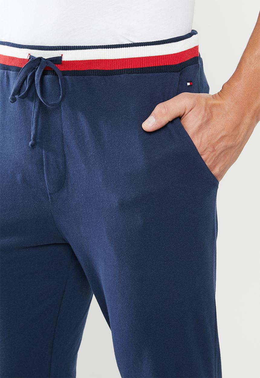 Tommy Hilfiger - Cuff jersey pant - navy