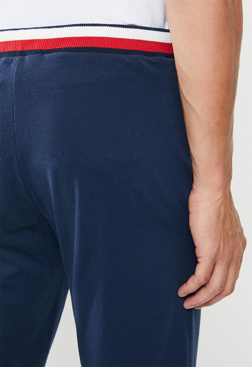 Tommy Hilfiger - Cuff jersey pant - navy