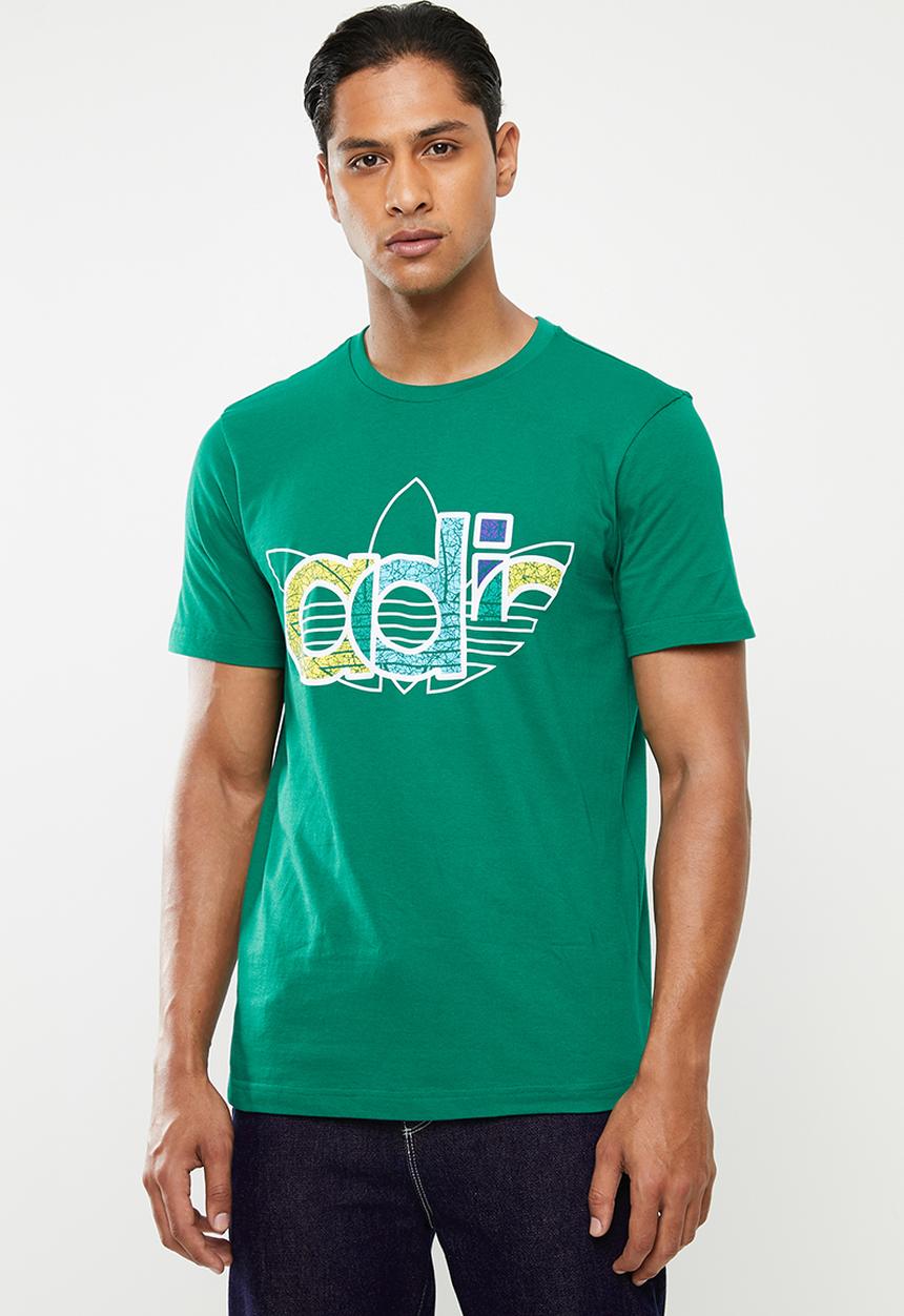 adidas Originals - Adi trefoil short sleeve tee - green