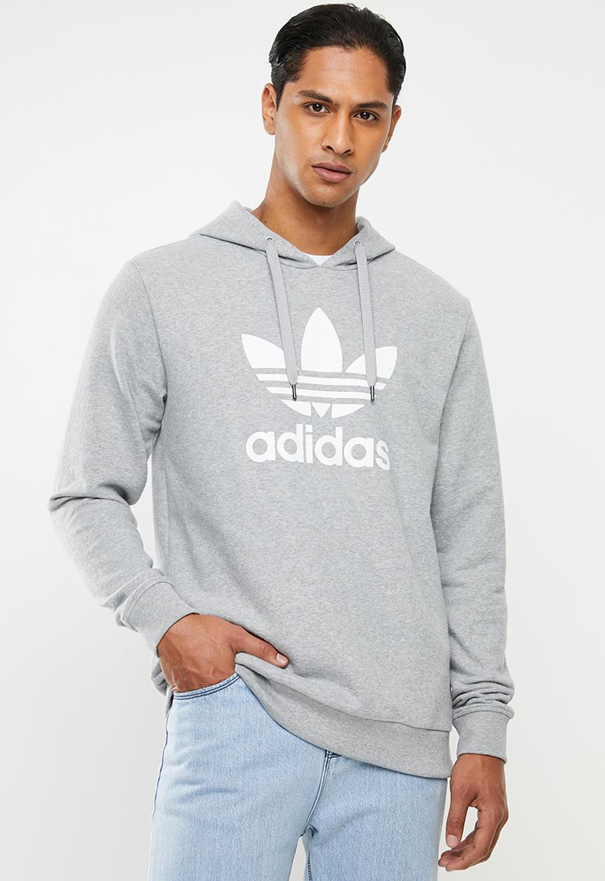 adidas Originals - Trefoil hoodie - grey