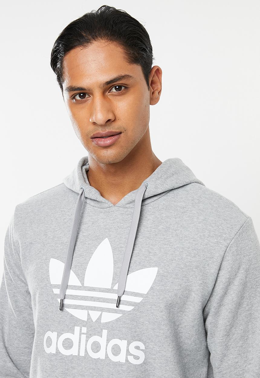 adidas Originals - Trefoil hoodie - grey