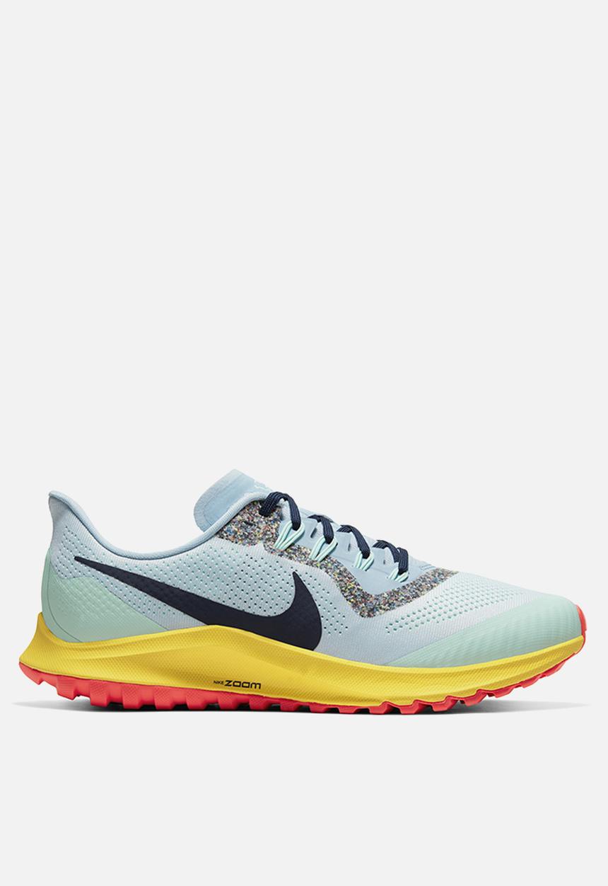 Nike - Air Zoom Pegasus 36 trail - aura / blackened blue-lt armory blue