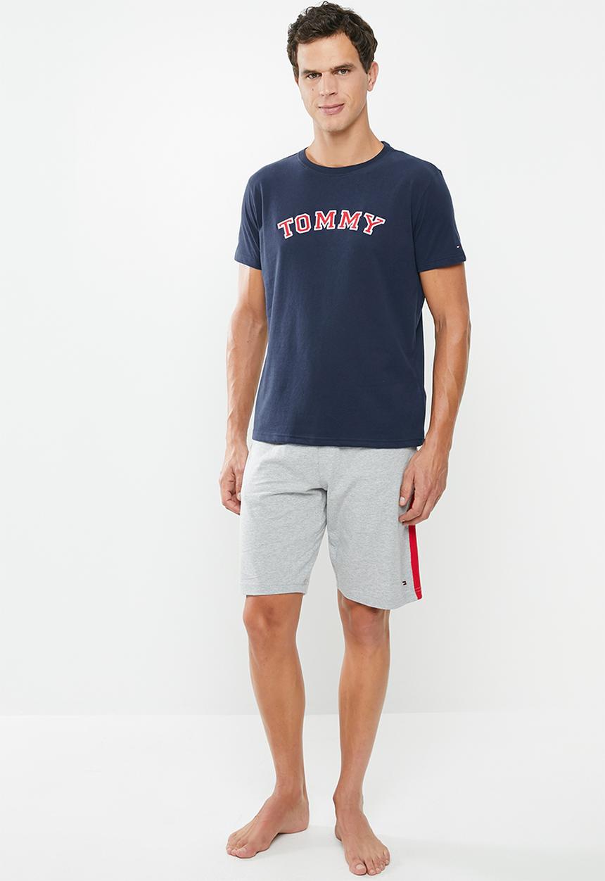 Tommy Hilfiger - Essential short sleeve tee logo - navy