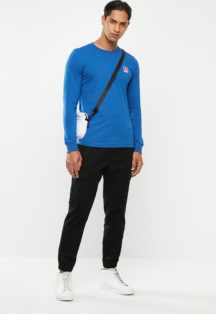 Diesel  - Umlt-willy sweat-shirt - blue