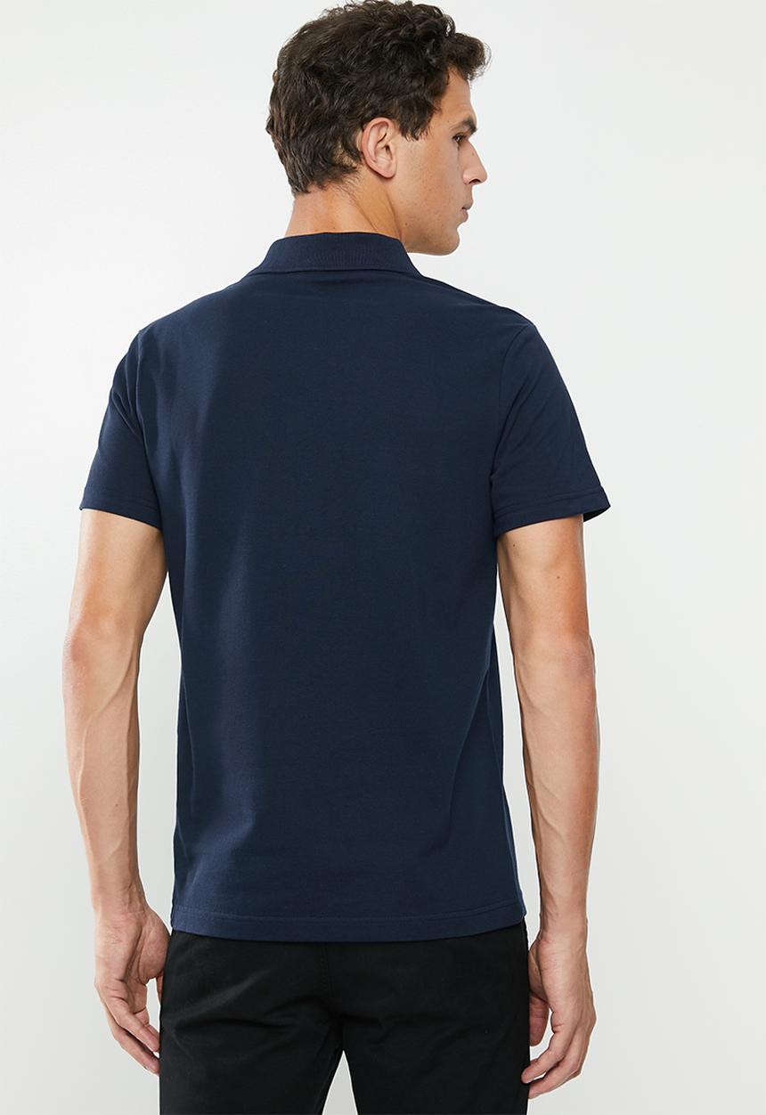 adidas Performance - Adi short sleeve polo - navy