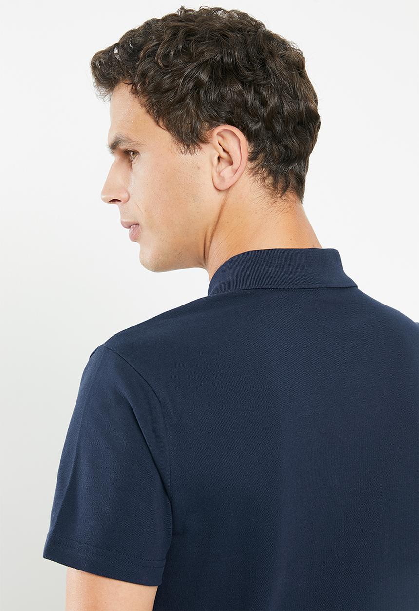 adidas Performance - Adi short sleeve polo - navy