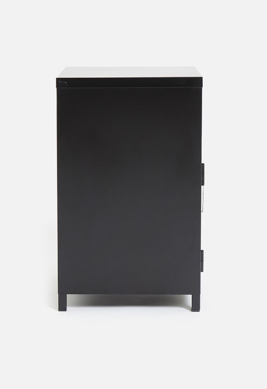 Basics - Isaiah bedside table - black