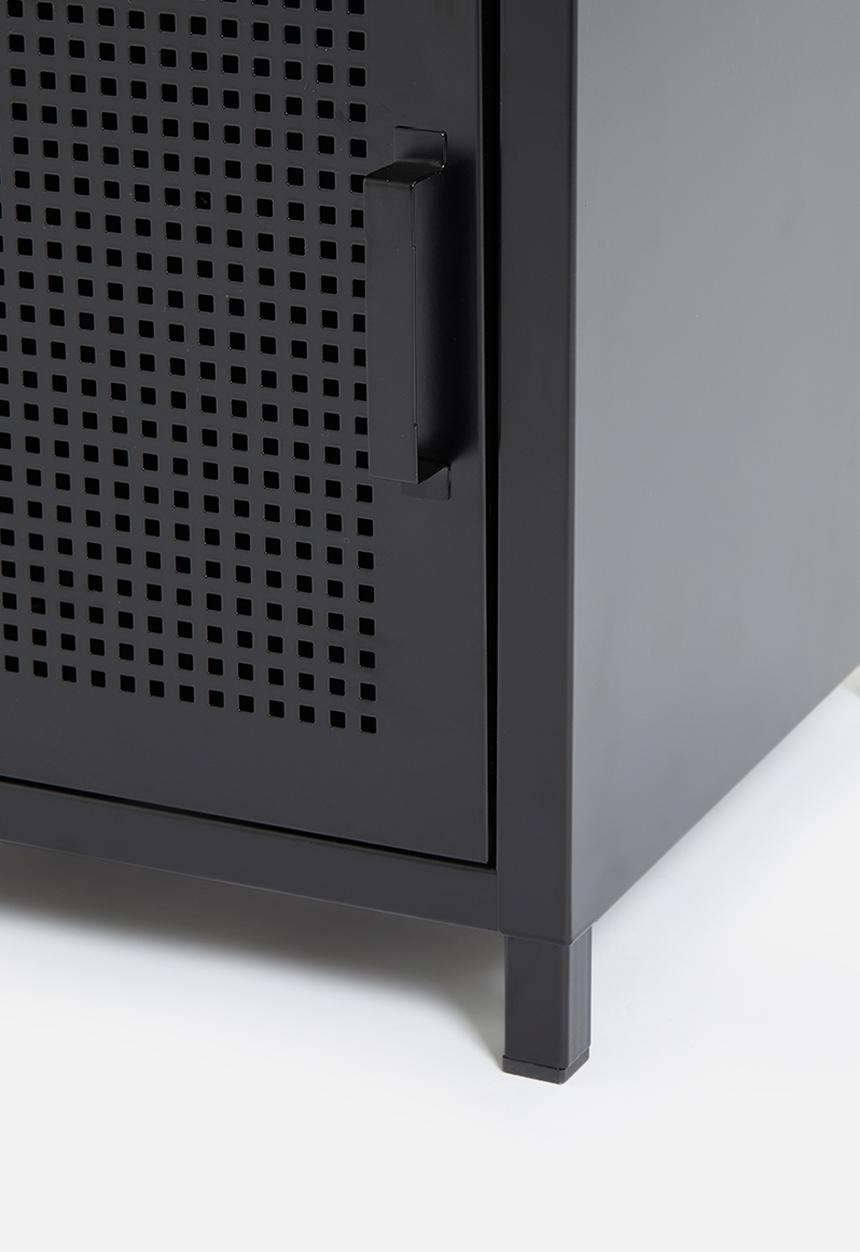 Basics - Isaiah bedside table - black
