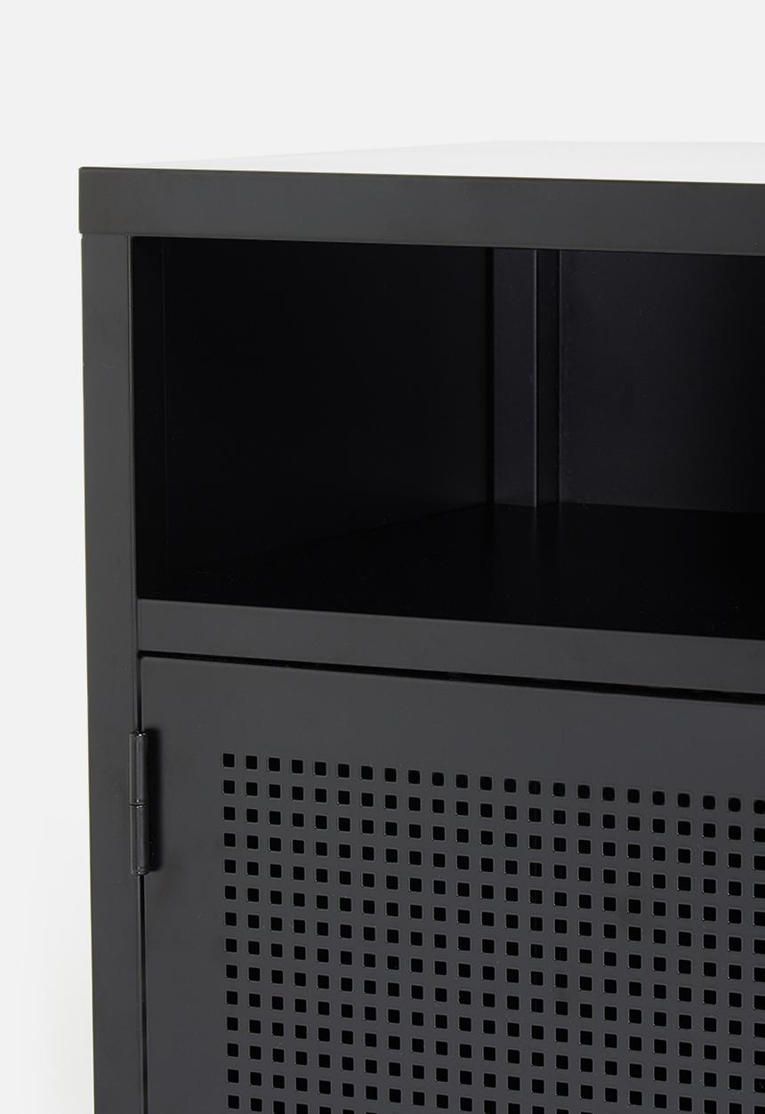 Basics - Isaiah bedside table - black