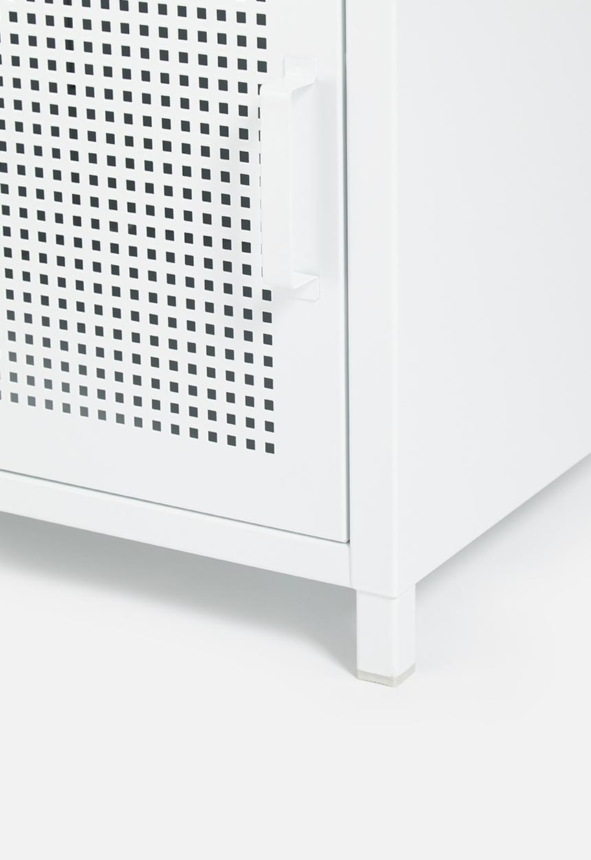 Basics - Isaiah bedside table - white