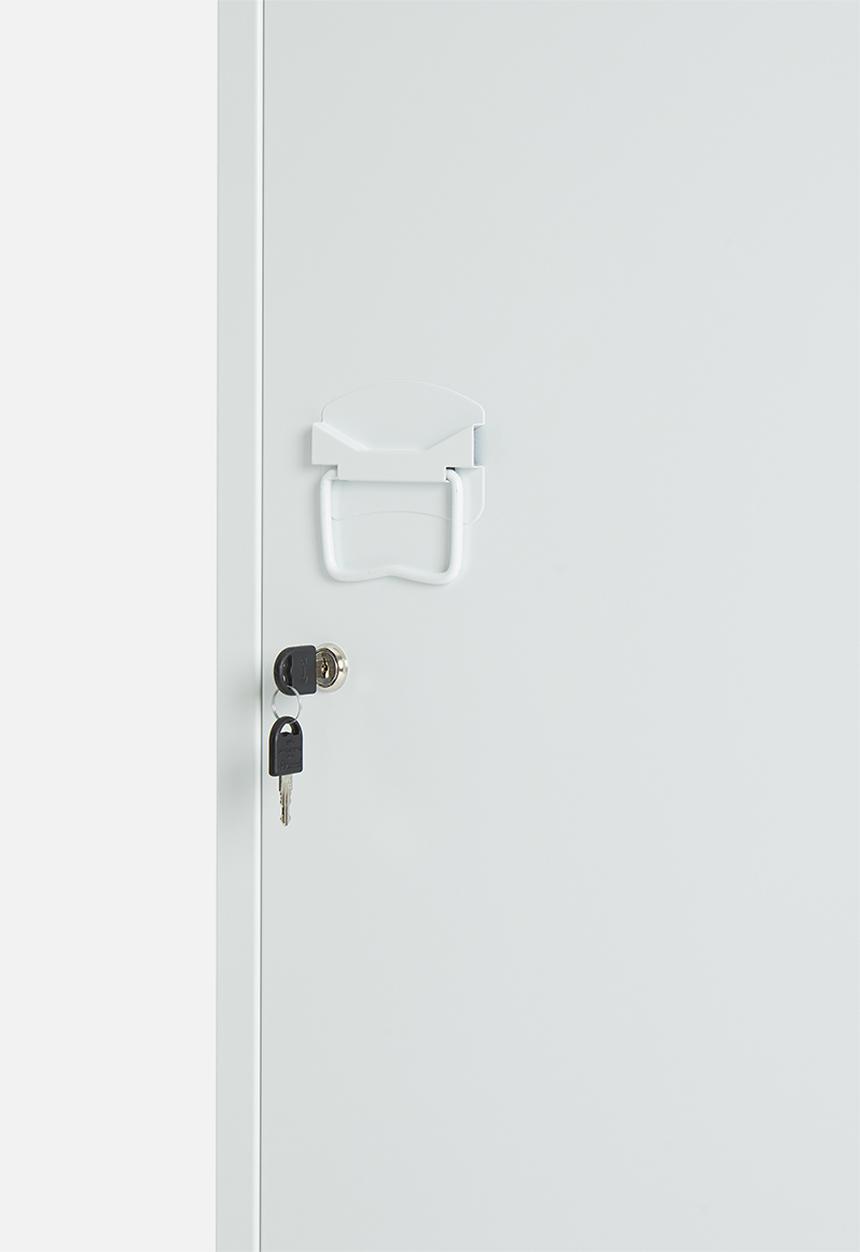 Basics - Council cabinet - white
