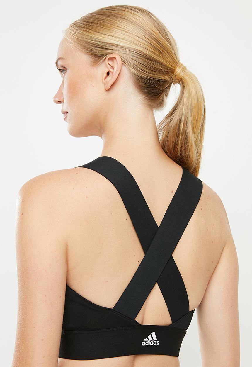 adidas Performance - TKO crop top - black & white